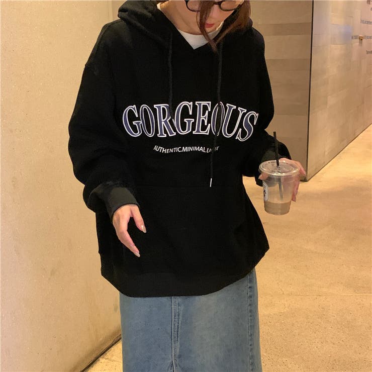 21正規激安 Bob Girl Logo 裏起毛パーカー セール価格 公式