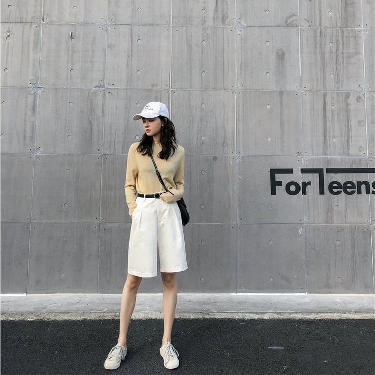 グニフニ　ショートパンツ♡ Aラインショートパンツ 9333[品番：XB000009595]｜G&L Style