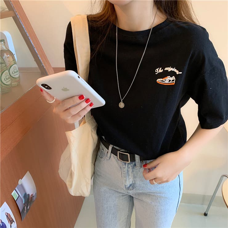 レタリングプリントTシャツ 9343 | G&L Style | 詳細画像2 
