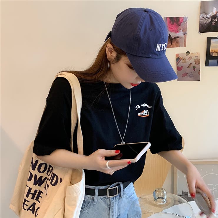 レタリングプリントTシャツ 9343 | G&L Style | 詳細画像3 