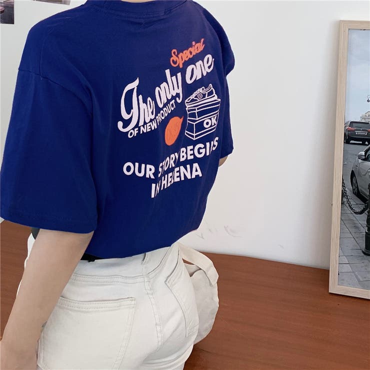 レタリングプリントTシャツ 9343 | G&L Style | 詳細画像11 