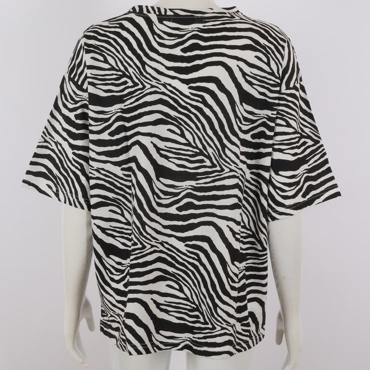 ゼブラ柄Tシャツ 9363[品番：XB000009657]｜G&L Style（ジー