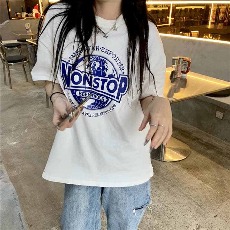 フロントプリントTシャツ 9364[品番：XB000009658]｜G&L Style（ジー