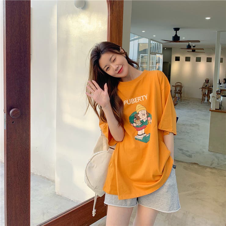 イラストプリントTシャツ 9400[品番：XB000009687]｜G&L Style（ジー 