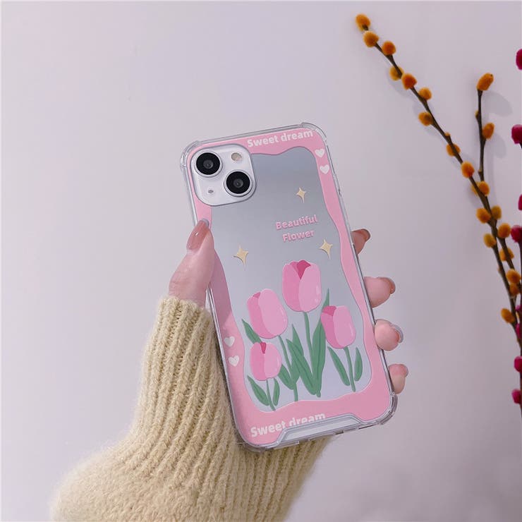 チューリッププリントスマホケース 9470 | G&L Style | 詳細画像3 