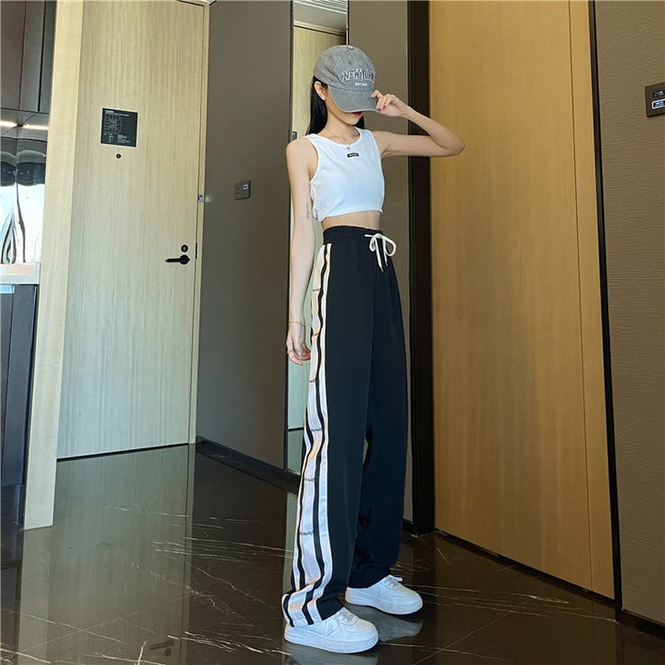 サイドラインスポーティージョガーパンツ 9641 | G&L Style | 詳細画像6 