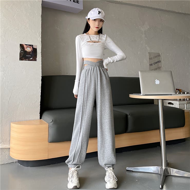 ウエストクロスデザインジョガーパンツ 9644 | G&L Style | 詳細画像10 