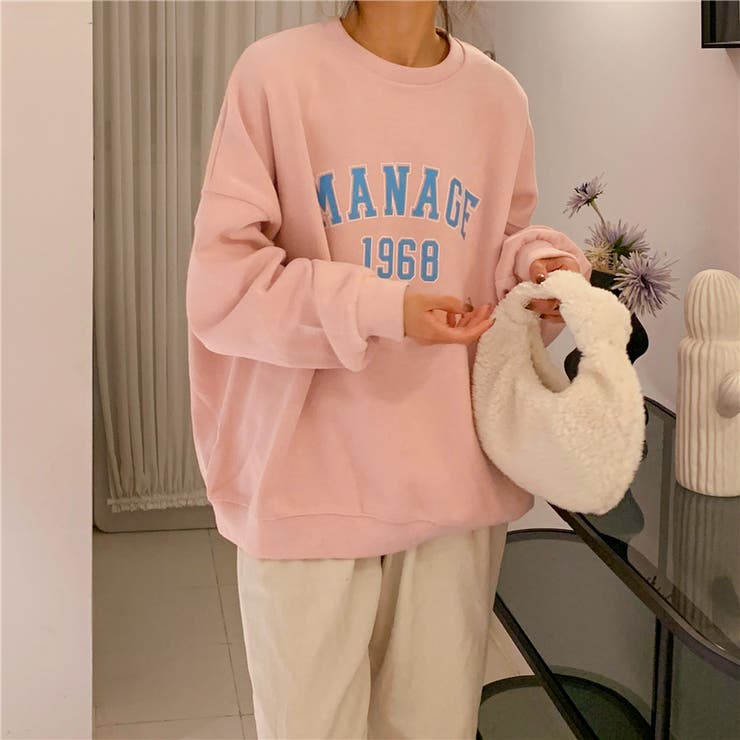 カレッジロゴプリントロングTシャツ 9731 | G&L Style | 詳細画像2 