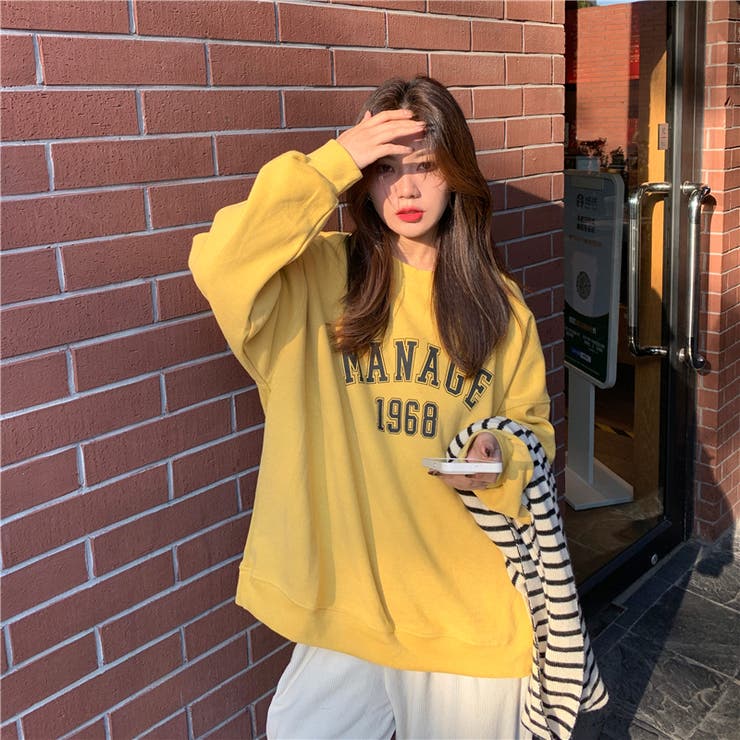 カレッジロゴプリントロングTシャツ 9731 | G&L Style | 詳細画像7 