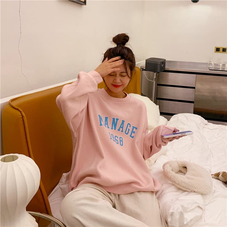 カレッジロゴプリントロングTシャツ 9731 | G&L Style | 詳細画像4 