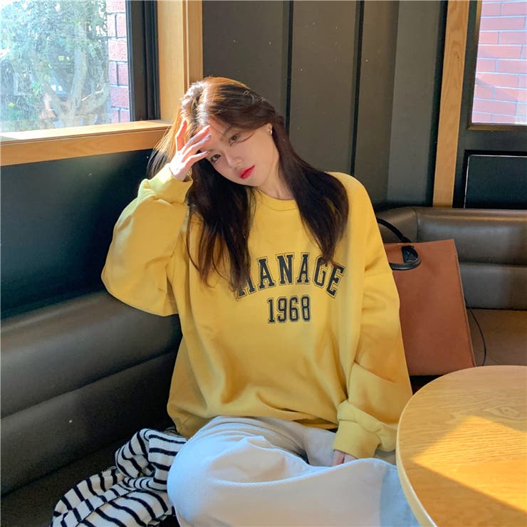 カレッジロゴプリントロングTシャツ 9731 | G&L Style | 詳細画像8 