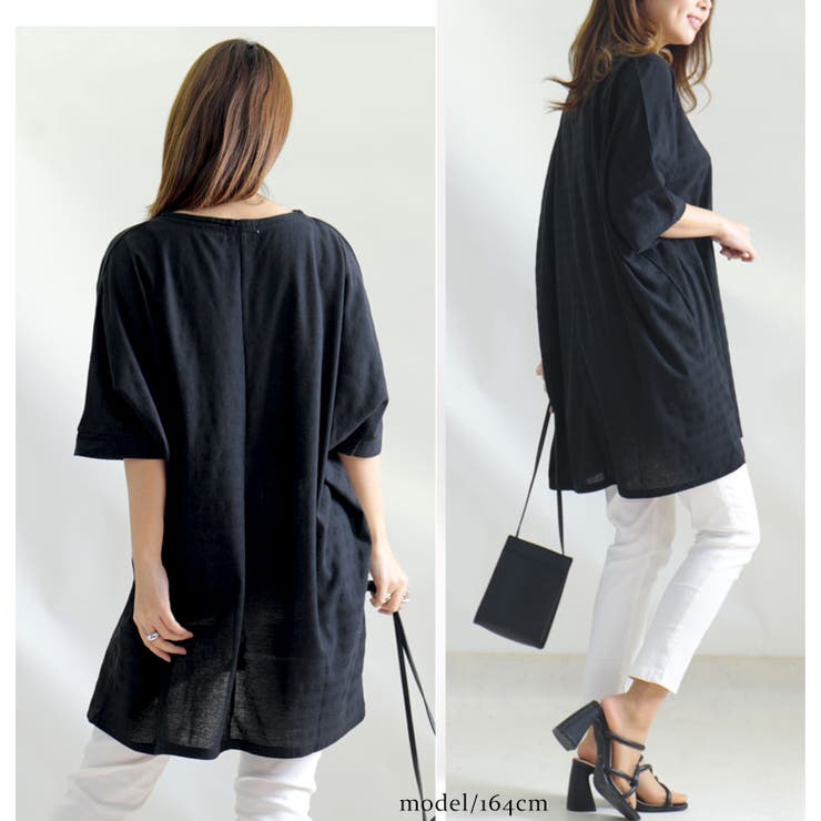 UV対策＆吸湿速乾VネックドルマンTシャツ ♪ 大きいサイズ | GOLDJAPAN　大きいサイズ専門店 | 詳細画像15 