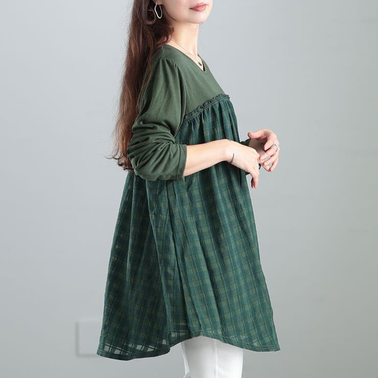 大きいサイズ レディース チュニック | GOLDJAPAN　大きいサイズ専門店 | 詳細画像7 