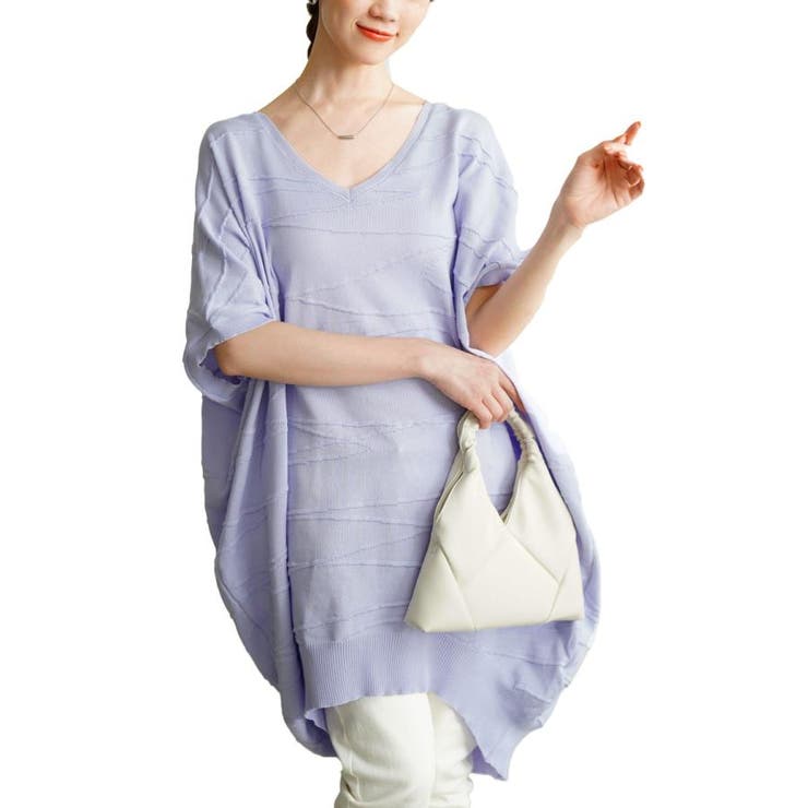 パープル | 大きいサイズ レディース トップス | GOLDJAPAN　大きいサイズ専門店