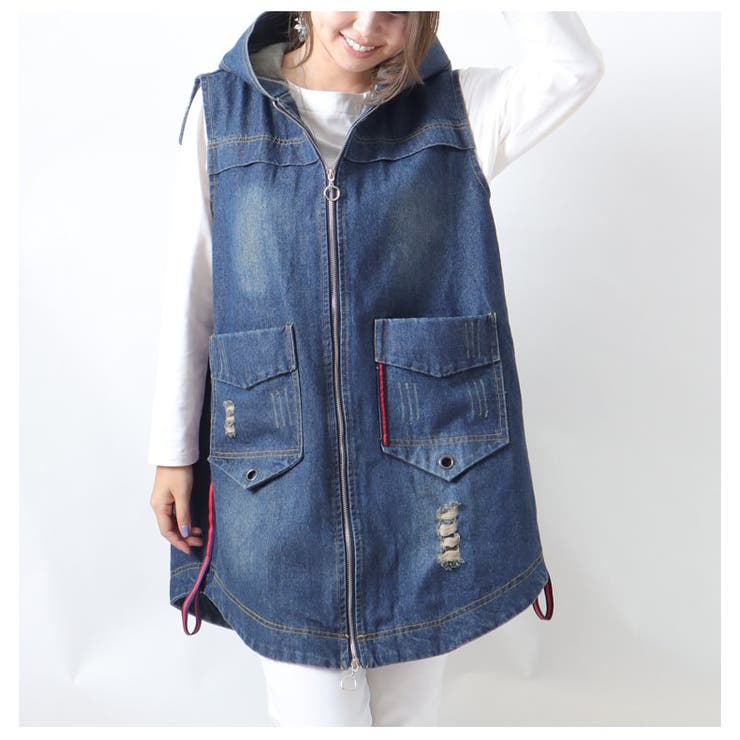 大きいサイズレディース ベスト ジャケット 品番 Gj Goldjapan 大きいサイズ専門店 ゴールドジャパン のレディース ファッション通販 Shoplist ショップリスト