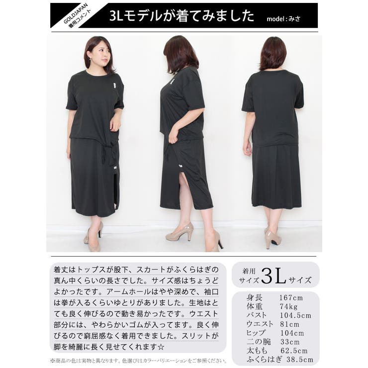 大きいサイズ レディース アンサンブル[品番：GJ000019219