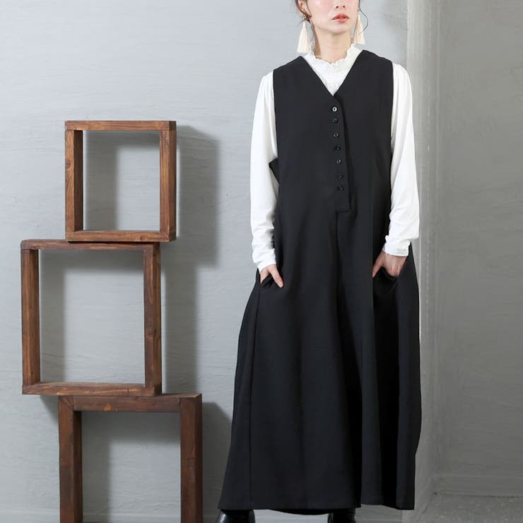 大きいサイズ レディース オールインワン | GOLDJAPAN　大きいサイズ専門店 | 詳細画像12 