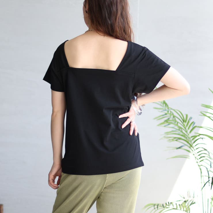 バックスクエアTシャツ