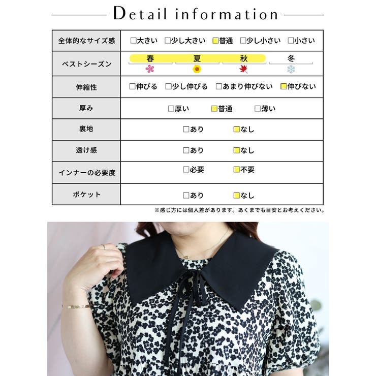 大きいサイズ レディース ワンピース | GOLDJAPAN　大きいサイズ専門店 | 詳細画像18 