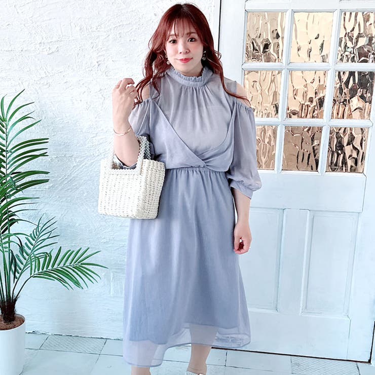 大きいサイズ レディース ワンピース[品番：GJ000020092]｜GOLDJAPAN