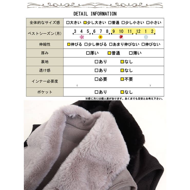 ファー使いジレ