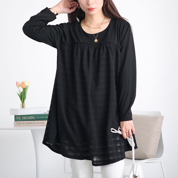 大きいサイズ レディース チュニック | GOLDJAPAN　大きいサイズ専門店 | 詳細画像8 