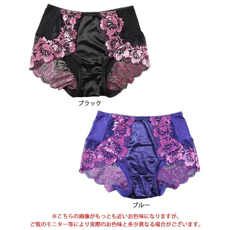 ハイウエストストレッチ花柄ショーツ