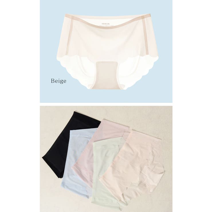 接触冷感シームレスショーツ