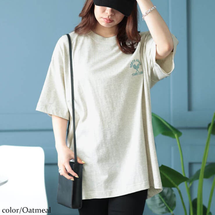 サメワッペンコットンTシャツ