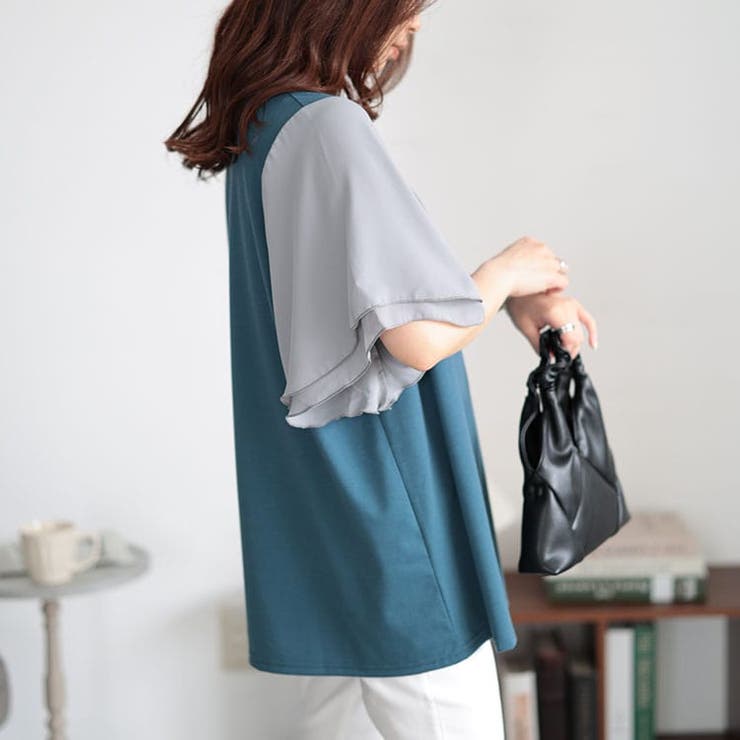 大きいサイズレディース トップス カットソー | GOLDJAPAN　大きいサイズ専門店 | 詳細画像9 