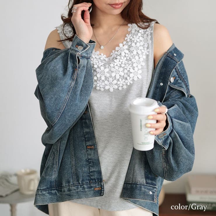 大きいサイズレディース トップス タンクトップ | GOLDJAPAN　大きいサイズ専門店 | 詳細画像7 