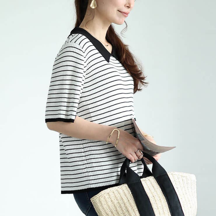 大きいサイズレディース トップス ニット | GOLDJAPAN　大きいサイズ専門店 | 詳細画像9 