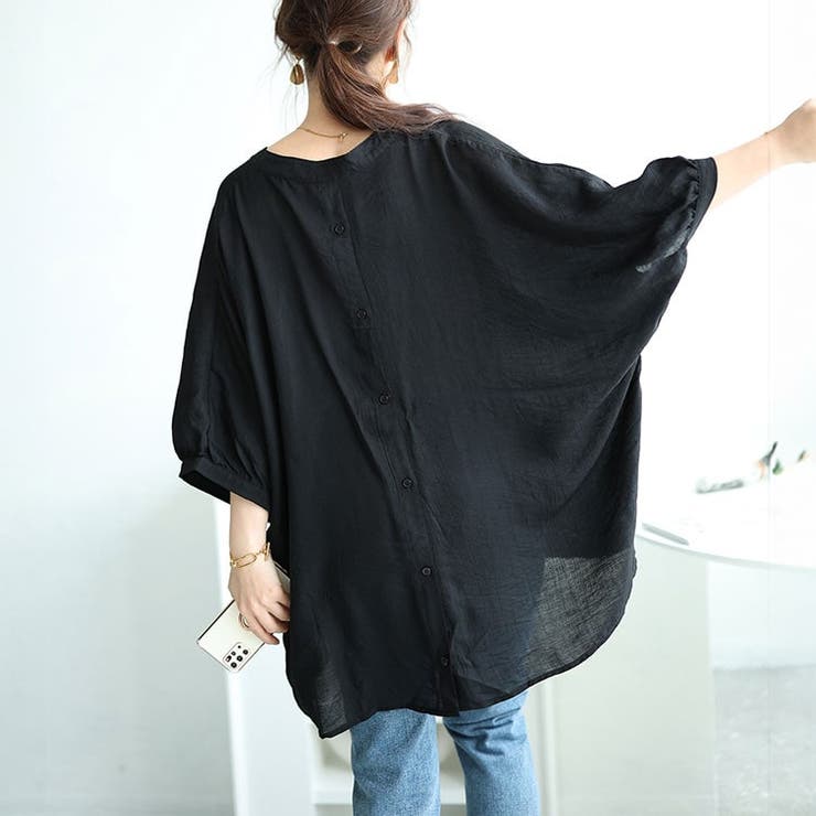 大きいサイズレディース トップス ブラウス | GOLDJAPAN　大きいサイズ専門店 | 詳細画像8 