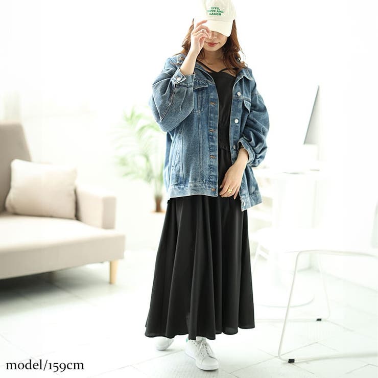 大きいサイズレディース ワンピース 配色クロスネックワンピース | GOLDJAPAN　大きいサイズ専門店 | 詳細画像13 