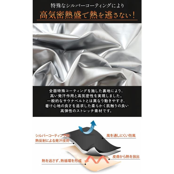 大きいサイズレディース サウナベルト ダイエットベルト | GOLDJAPAN　大きいサイズ専門店 | 詳細画像5 