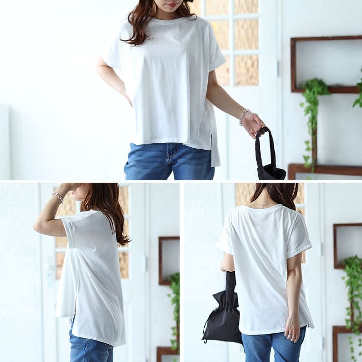 大きいサイズレディース ワンピース ラウンドネックTシャツ＆チェックキャミワンピ… | GOLDJAPAN　大きいサイズ専門店 | 詳細画像5 