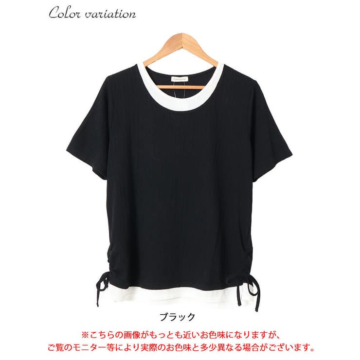 大きいサイズレディース トップス カットソー[品番：GJ000021108