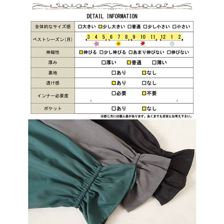 大きいサイズレディース ワンピース ハートネックウエストシャーリングワンピース | GOLDJAPAN　大きいサイズ専門店 | 詳細画像18 