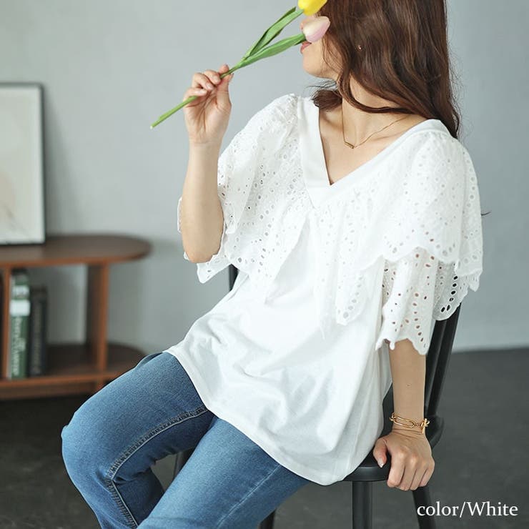 大きいサイズレディース トップス ブラウス | GOLDJAPAN　大きいサイズ専門店 | 詳細画像6 