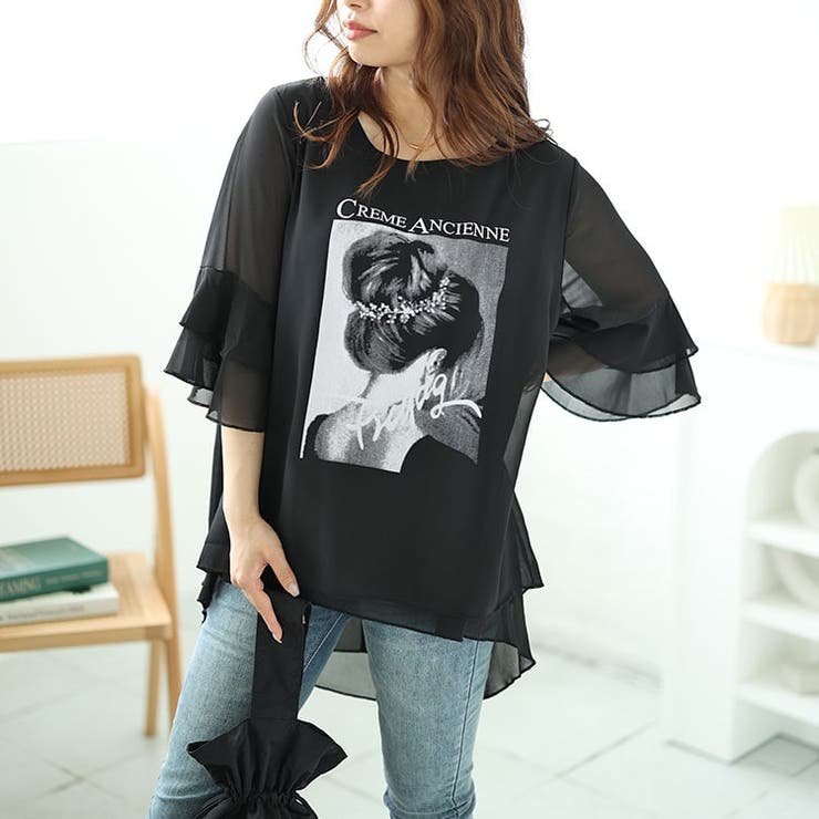 大きいサイズレディース トップス カットソー | GOLDJAPAN　大きいサイズ専門店 | 詳細画像8 