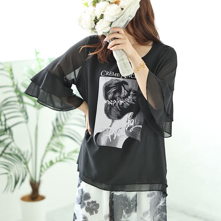 大きいサイズレディース トップス カットソー | GOLDJAPAN　大きいサイズ専門店 | 詳細画像11 