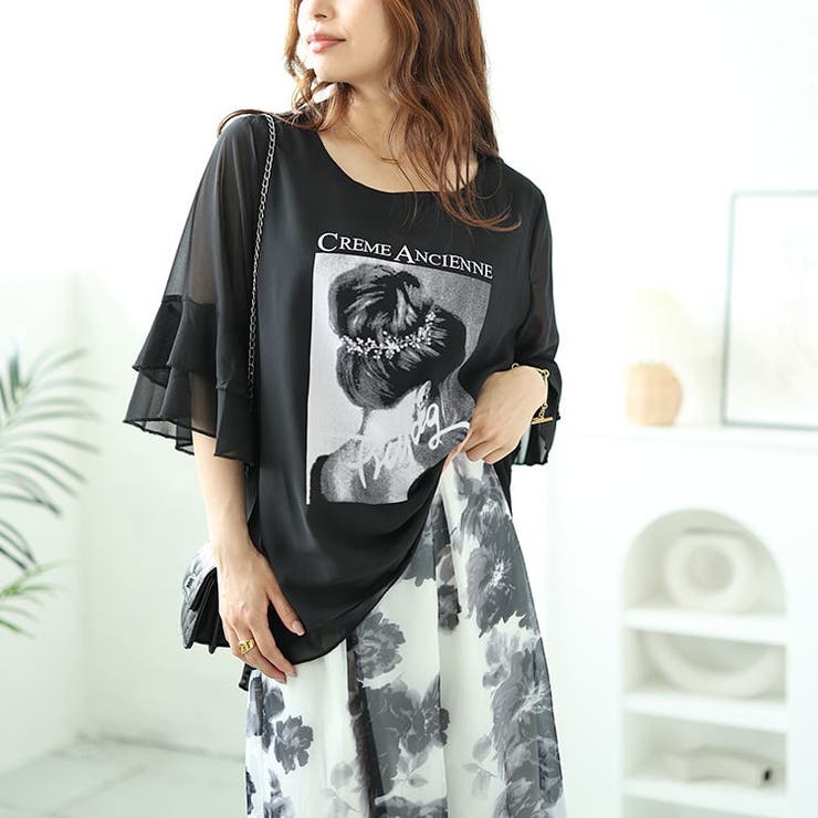 大きいサイズレディース トップス カットソー | GOLDJAPAN　大きいサイズ専門店 | 詳細画像13 