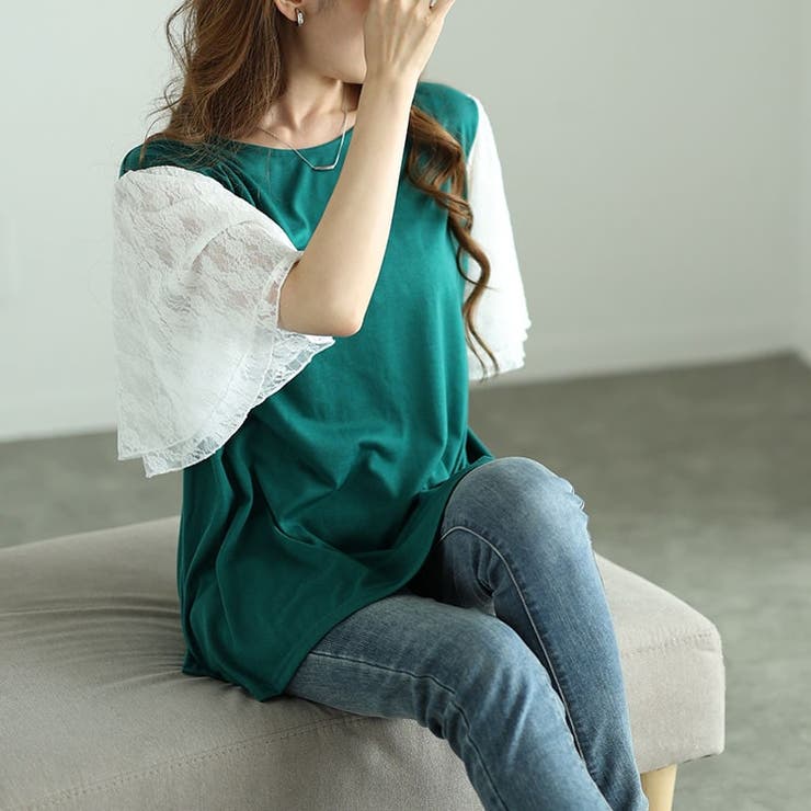 大きいサイズレディース トップス カットソー | GOLDJAPAN　大きいサイズ専門店 | 詳細画像8 