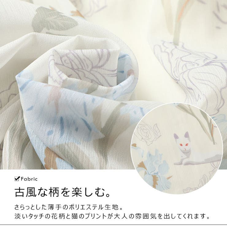 ウエストレースアップシフォンワンピース