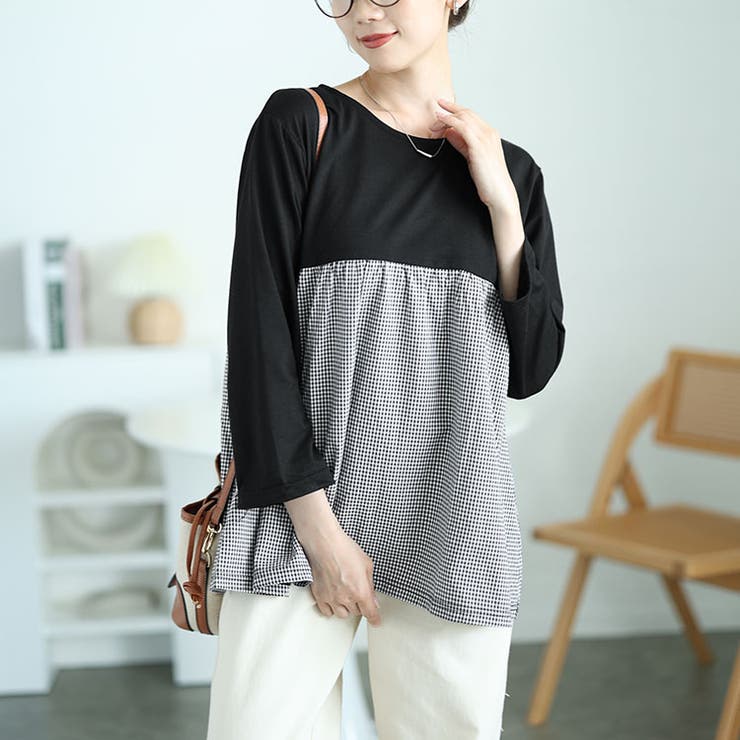 大きいサイズレディース トップス カットソー | GOLDJAPAN　大きいサイズ専門店 | 詳細画像6 