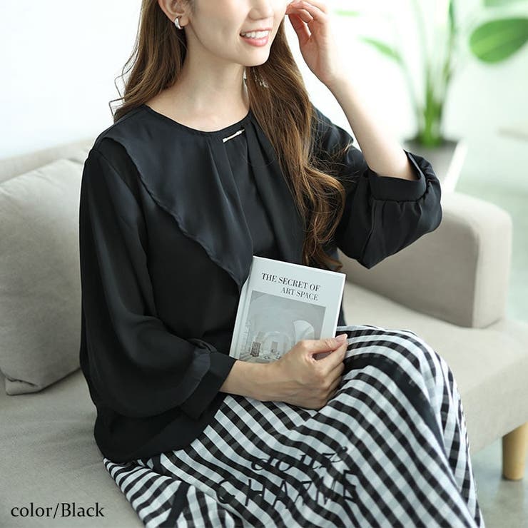 大きいサイズレディース トップス ブラウス | GOLDJAPAN　大きいサイズ専門店 | 詳細画像7 