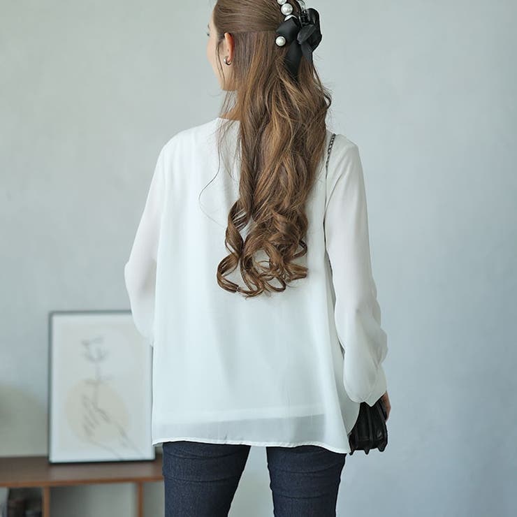 大きいサイズレディース トップス ブラウス | GOLDJAPAN　大きいサイズ専門店 | 詳細画像13 