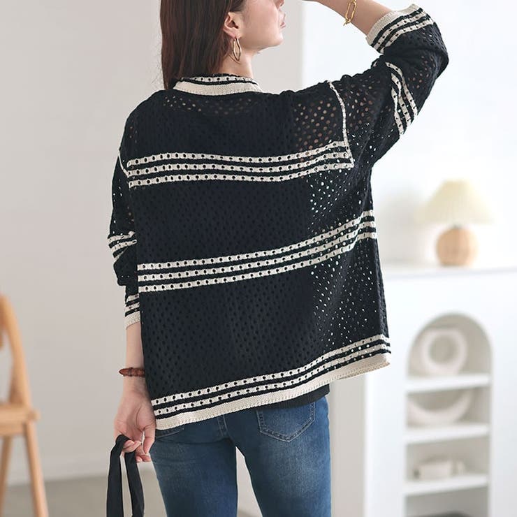 大きいサイズレディース トップス ニット | GOLDJAPAN　大きいサイズ専門店 | 詳細画像9 