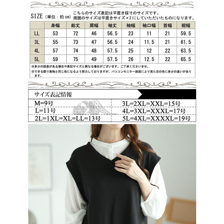 大きいサイズレディース トップス シャツ | GOLDJAPAN　大きいサイズ専門店 | 詳細画像17 