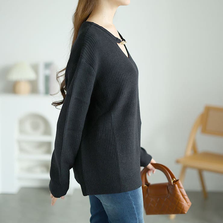 大きいサイズレディース トップス ニット | GOLDJAPAN　大きいサイズ専門店 | 詳細画像9 